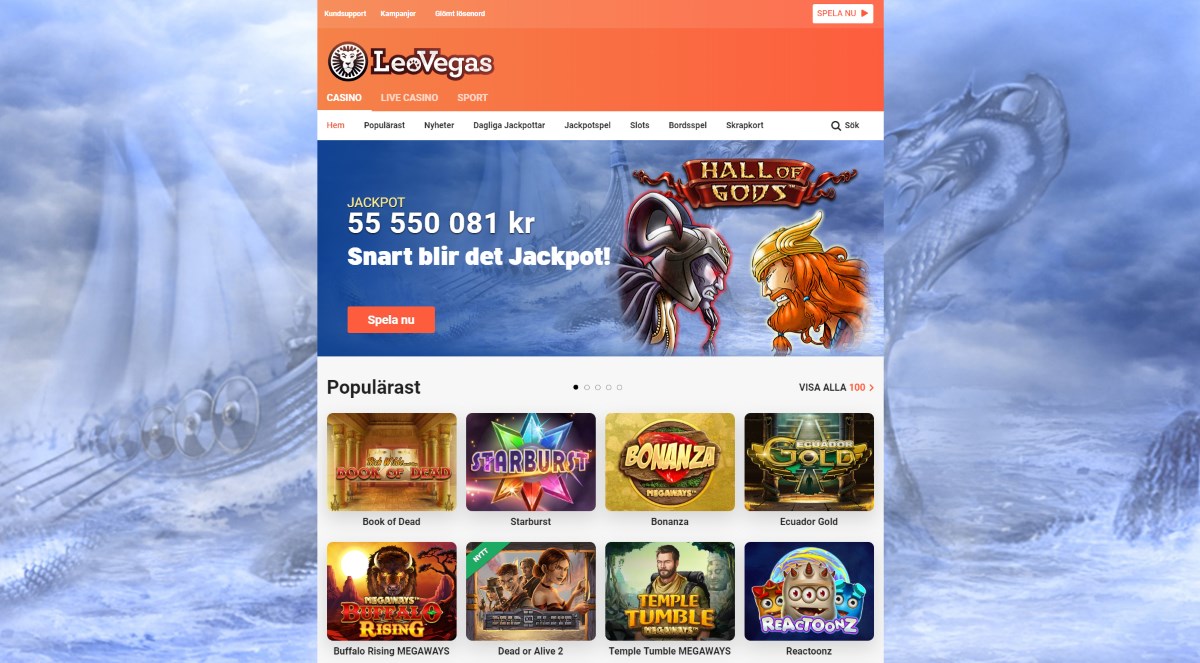 leo vegas online slots